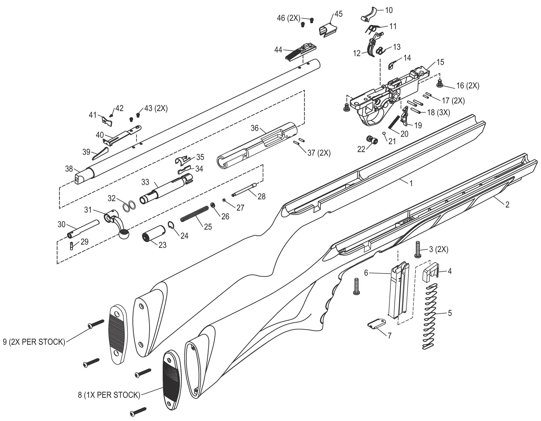 Mossberg 802 PLINKSTER